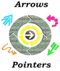 3D Elements: Arrows and Pointers for POSER by Winterbrose. A wide variety of arrows/pointers that are easily grouped with other props and figures to customize your scenes. This set of stand-alone props consists of 60 unique straight-edge models and 60 beveled edge versions for a total of 120 props to choose from.